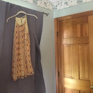 Yellow sundress.